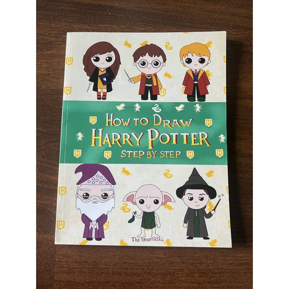 How to Draw Harry Potter Step by Step Book NEW Unused Kids Drawing Guide